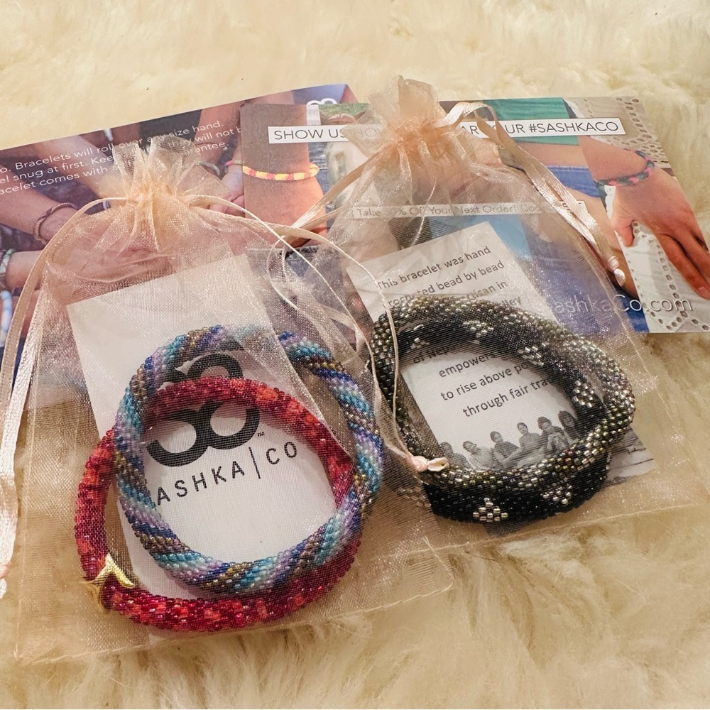 Sashka Co. Four Beaded Bracelets Bundle - Picture 2 of 6